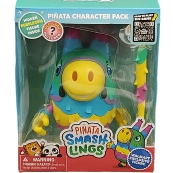 Pinata Smashlings Pinata Box Donkey Character 1 Exclusive Figure NEW in Box!! - Picture 1 of 1